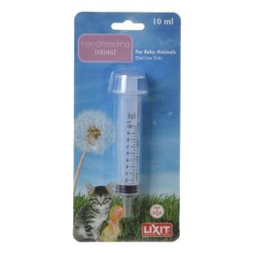 Lixit Hand Feeding Syringe for Baby Animals - 10 ml Hand Feeding Syringe