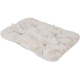 Precision Pet SnooZZy Cozy Comforter Kennel Mat - Natural - Medium (30" Crates)