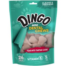 Dingo Dental Chews - Total Care - Mini - 24 Pack