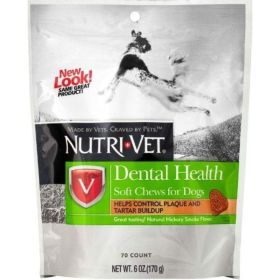 Nutri-Vet Dental Health Soft Chews - 6 oz