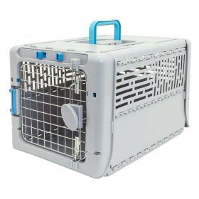 Collapsible Plastic Pet Kennel, Pet Carrier, Dog, Cat, Small Animal